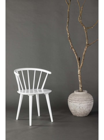 ebuy24 Esszimmerstuhl Bobby weiß 2er Set