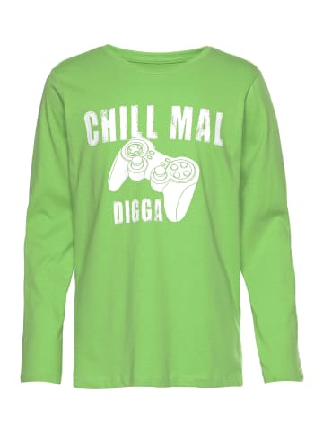 Kidsworld Langarmshirt in neongrün