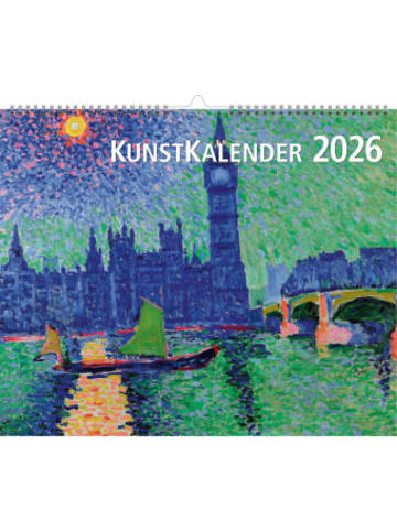 Lingen Verlag Kalender - Kunstkalender 2026: Berühmte Meisterwerke der klassischen Moder