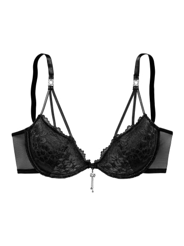 LASCANA Push-up-BH in schwarz