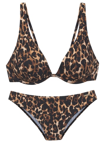 Bruno Banani Bügel-Bikini in leo bedruckt