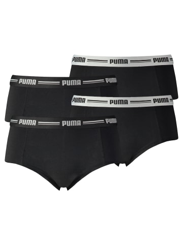 Puma Panty 4er Pack in Schwarz
