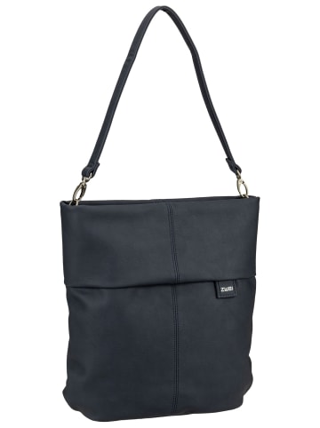 Zwei Handtasche Mademoiselle M12 in Nubuk/Ink