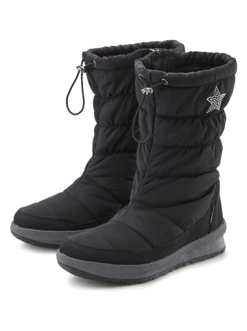 LASCANA Winterstiefel in schwarz