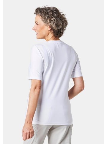 GOLDNER Sport-Shirt mit Reflektoren in weiß