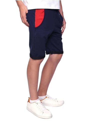 BEZLIT Kurze Hose in Navy-Rot - Navy