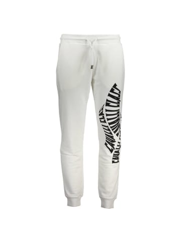 cavalli CLASS Weiße Baumwoll-Sport Hose