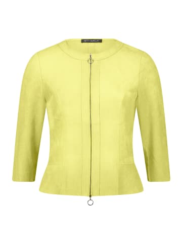 Betty Barclay Blazer-Jacke mit Reißverschluss in Erbsgrün