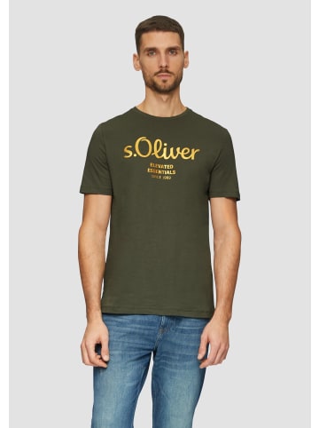 s.Oliver T-Shirt in 79D2_olivgrün