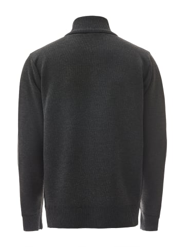 fernell Herren Cardigan in Dunkelgrau Melange