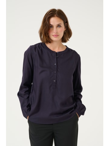 Kaffe Langarm-Bluse KAkarli in Dawn Purple