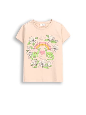 Coccodrillo T-Shirt mit kurzem Ärmel in beige