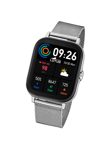 Lotus Digital-Smartwatch Lotus Smartwatch silber groß (ca. 44mm)