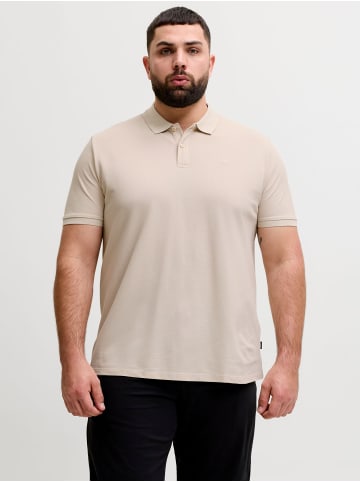 JACK & JONES PLUS Poloshirt in Ancient Scroll