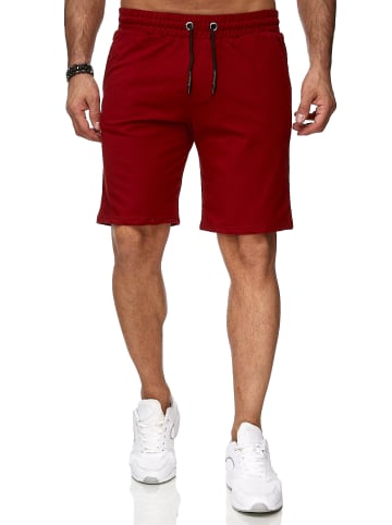 RESLAD Shorts Basic Sweathose in bordeaux