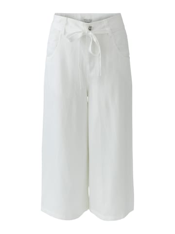 Oui Hose HIGH RISE in optic white