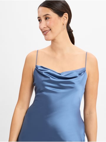 Marie Lund Abendkleid in indigo - 0002