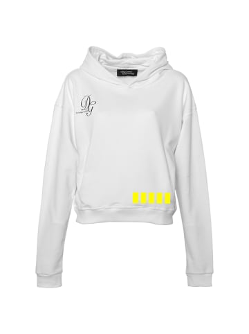 Roberto Geissini Jetsetter Hoodie Weiß London-NY