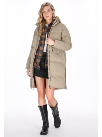 DreiMaster Women Coat in stone grey