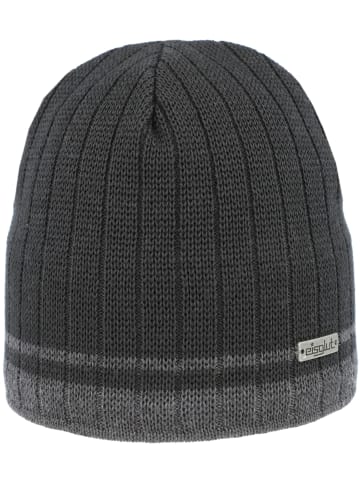 Eisglut Strickmütze in schwarz