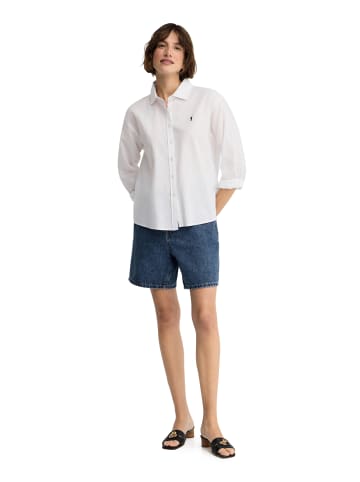 Polo Club Hemd RIGBY GO LOOSE COTTON LINEN W in weiß