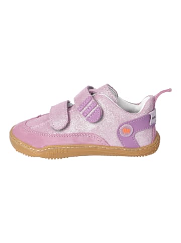 qnuffs Kindergarten Klett Halbschuh/Sneaker in pink