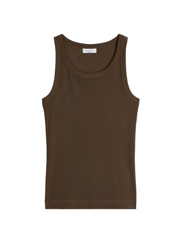 Marc O'Polo DENIM DfC Ripp-Tanktop slim in Hazelnut Brown