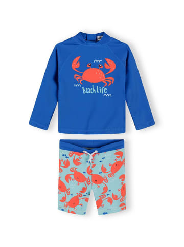 Minoti 2tlg. Set: Badeanzug 23swim5 in royalblau