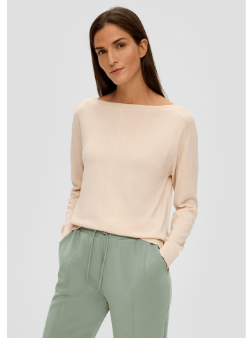 s.Oliver Strickpullover langarm in Beige