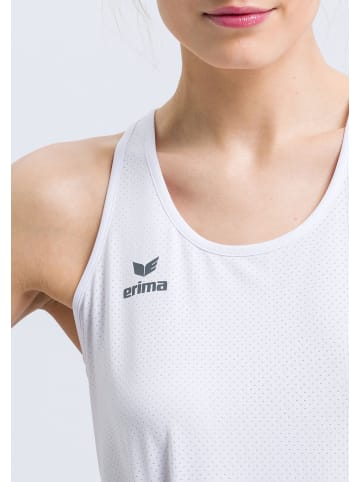 erima Squad Tanktop in weiss/new navy/slate grey