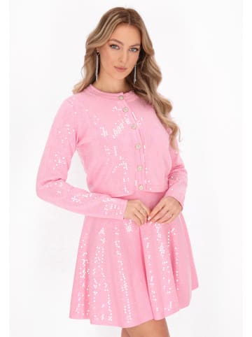 faina Women Cardigan in rose
