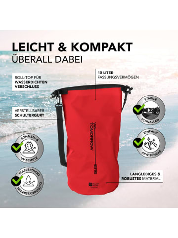 Where Tomorrow PVC dry bag Style 02 10L rot rot