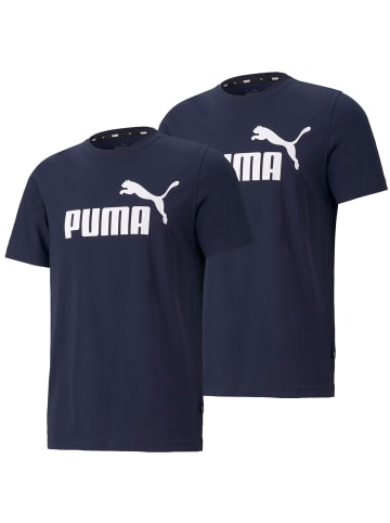 Puma Bodywear T-Shirts 2er Pack in 2 x Navy