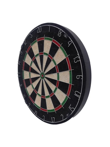 React Dartscheibe in Schwarz 45x45x3.8cm