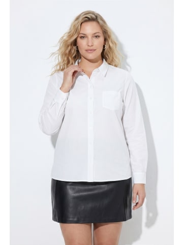 Ulla Popken Hemdbluse in offwhite