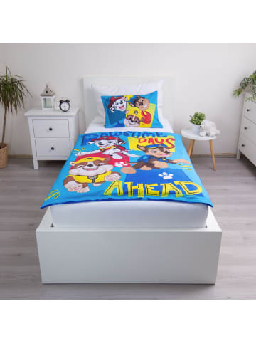 Paw Patrol Paw Patrol Bettwäsche für Kleinkinder 100x135 cm 40x60 cm Baumwolle in Blau