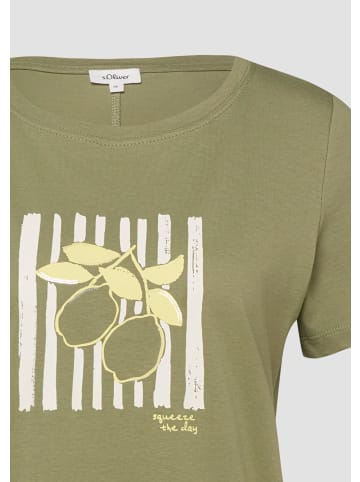 s.Oliver T-Shirt in 79D0_olivgrün