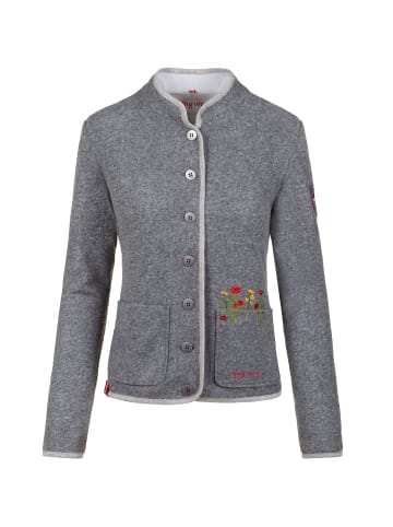 Almgwand Trachtenjacke Jachköpfl in Grau