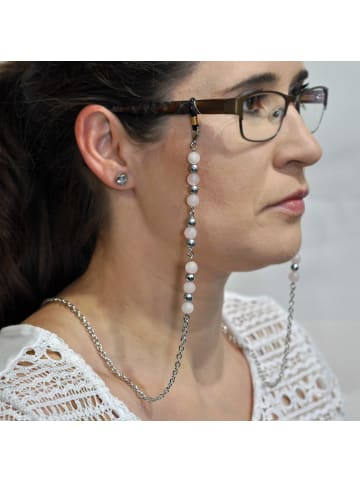 Steuer Modeschmuck Metall in Silbergrau