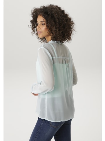Aniston CASUAL Schlupfbluse in hellblau