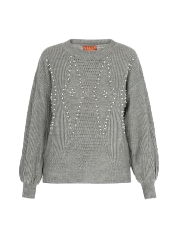 NALLY Damen Strickpullover in Grau