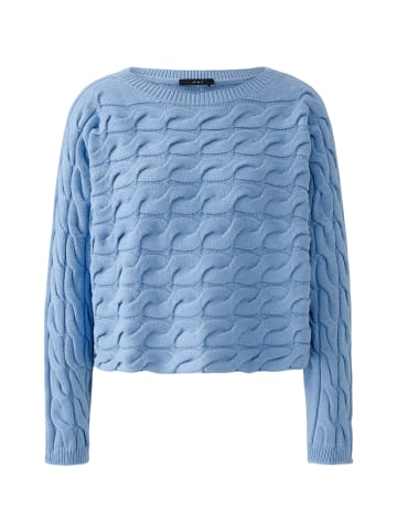 Oui Pullover SIRAH in misty blue