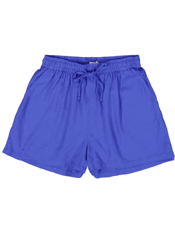Garcia Shorts Viskose-Leinen-Gemisch in hyper blue