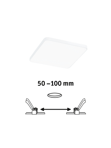 paulmann VariFit LED Einbaupanel Veluna Edge