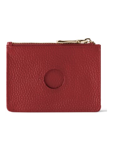 Lazarotti Bologna Leather Schlüsseletui Leder 11,5 cm mit Air Tag Fach in red