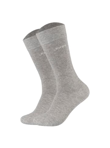 JOOP! Socken 2er Pack in Hellgrau meliert