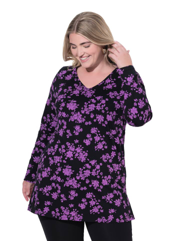 Ulla Popken Longshirt in violett