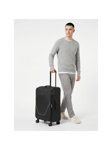 Stratic taska 4 Rollen Trolley M 65 cm mit Dehnfalte in anthracite