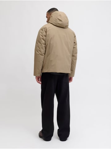 Jack & Jones Gefütterte Jacke in Weathered Teak