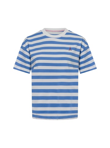 Marie Lund Shirt in blau ecru